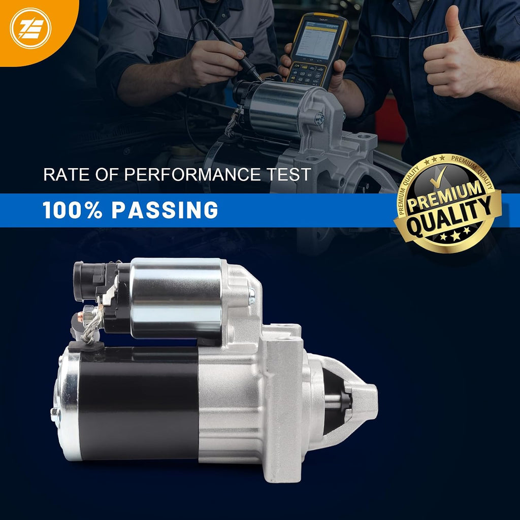 Ezexpreze 10910 New Starter for 14-18 Chevy Silverado 1500 Suburban Tahoe, Cadillac Escalade 6.2L 2015-2016, GMC Sierra 1500 V6 V8 4.3 5.3L 6.2L, for