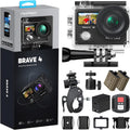 AKASO Brave 4 Action Camera 4K30 Ultra Hd Waterproof Underwater Camera
