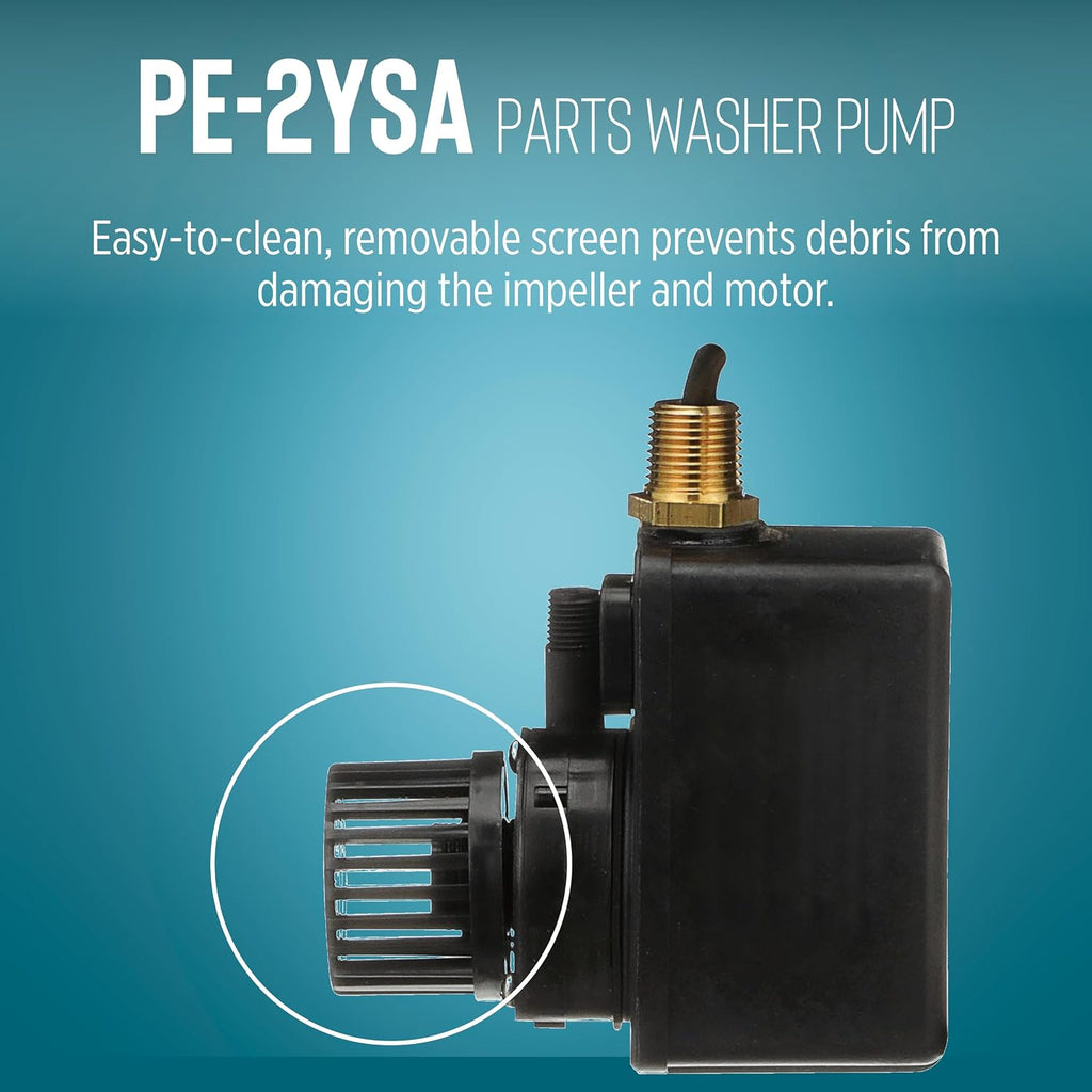 Little Giant PE-2YSA 115V, 300 GPH Submersible Parts Washer Pump, 6' Leads