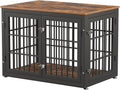 38" Heavy Duty Dog Crate Furniture for Large and Medium Dogs