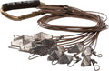 Rig'Em Right Waterfowl Pre-Rigged Xtreme Coated Tangle Free Cable Decoy Anchors for Duck Hunting