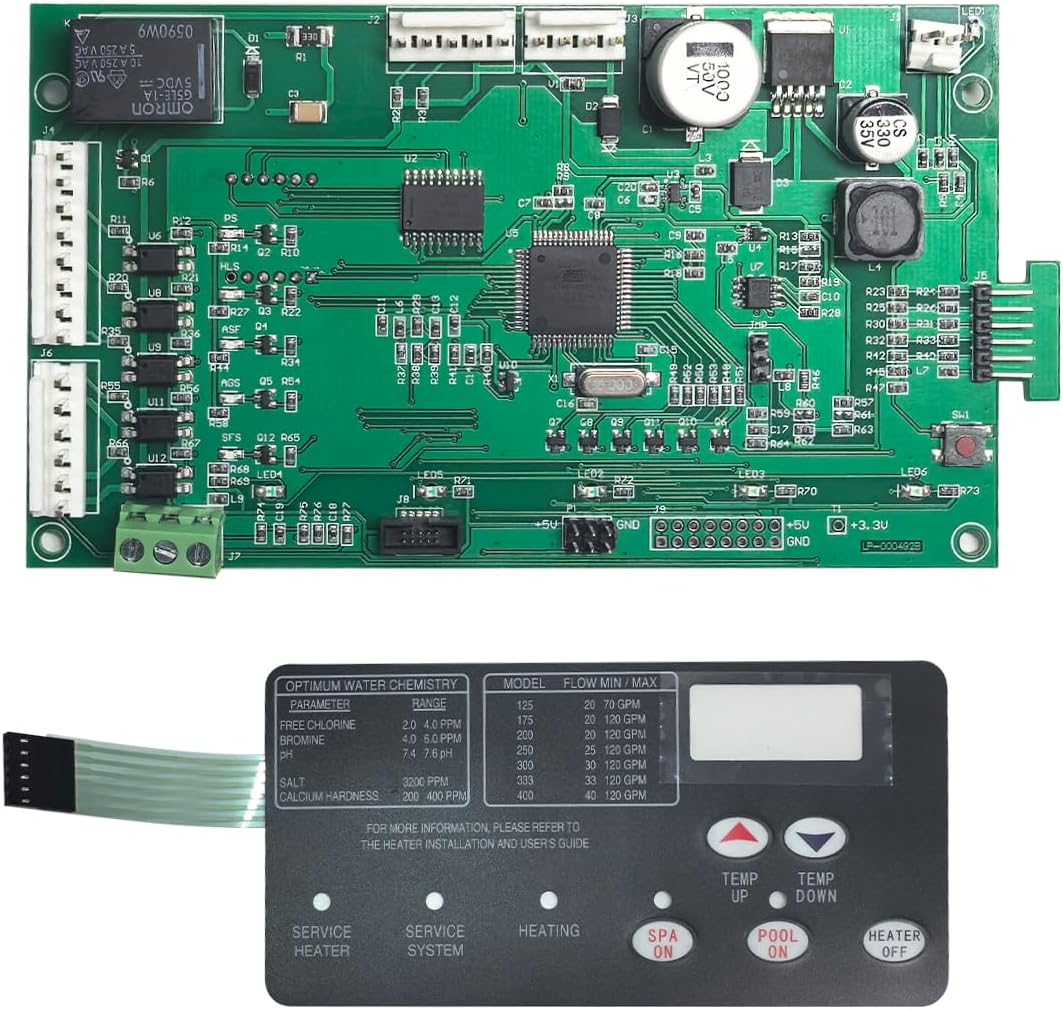 42002-0007S Pool Heater Control Board Kit 461105 Fit for Pentair MasterTemp