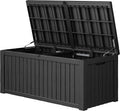 230 Gallon Outdoor Storage Box Waterproof Deck Box for Patio