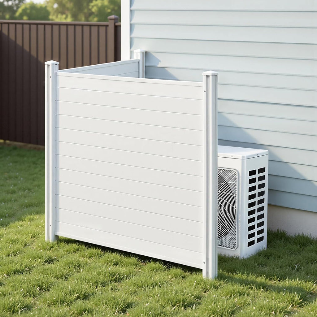 VEVOR Outdoor Privacy Screens 50" W x 50" H 2-Panel Air Conditioner Fence