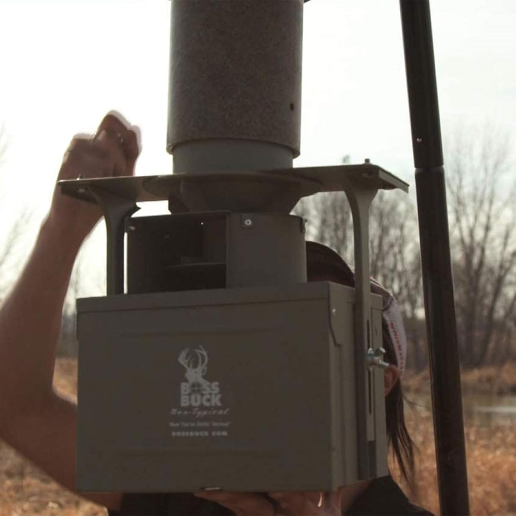 Boss Buck Feeder Conversion Kit with 12V Motor, Timer, Feeder Not Included