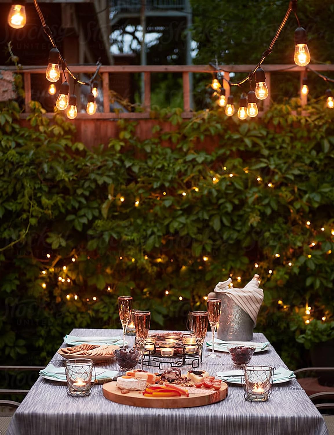 Svater Outdoor String Lights 105 FT Outside Waterproof Commercial Grade ETL