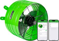 Quietcool AFG SMT ES-3.0 Smart Attic Fan for Gable Vents - Up to 2801 CFM - As low as 22 Watts - Smart App Control - Thermostat and Humidistat - 20ft