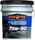 STARFIRE Full Synthetic SAE 75W90 GL-5 Gear/Differential Oil 5 Gallon Pail