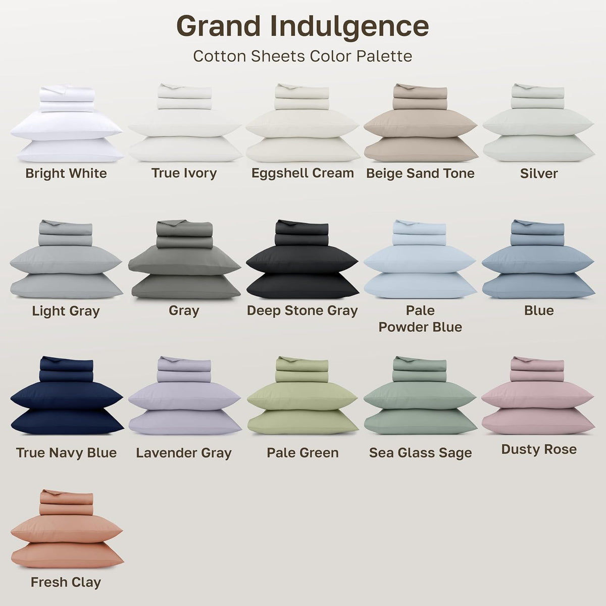 California Design Den Luxury 1000 Thread Count King Size Sheets Set