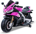 24V Electric Motorcycle for Kids, Ride On Toys for 4-10 Years Old