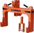 CAMMOO 3-Point Quick Hitch with 2" Receiver, Orange