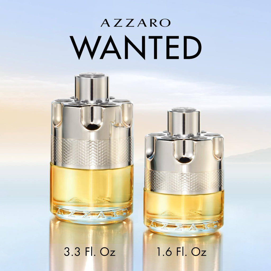 Azzaro Wanted Eau de Toilette Woody Citrus Men's Cologne - 3.3 Fl Oz