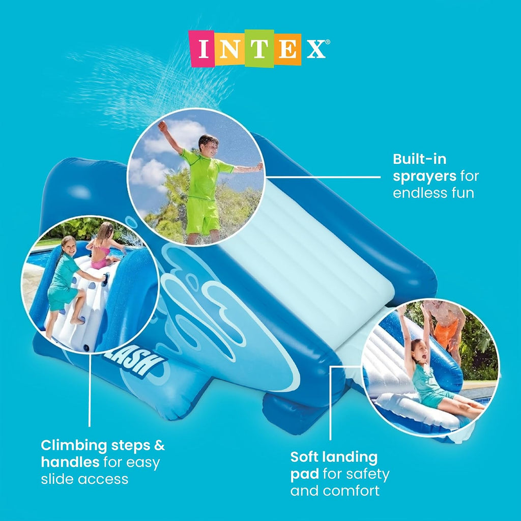 INTEX Kool Splash Inflatable Water Slide for Swimming Pool Fun