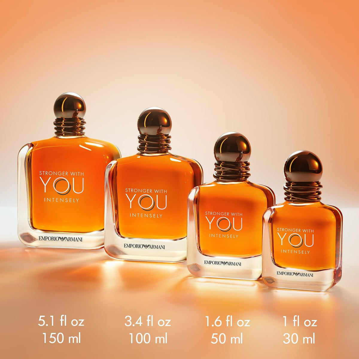Armani Beauty Stronger With You Intensely - Warm & Spicy Cologne for Men