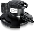 LANCHEZ 1/2HP Automatic Swimming Pool Cover Pump, 2250GPH Submersible Water Sump Pump with Check Valve & 3 Adapters, 25ft Power Cord, Removal for