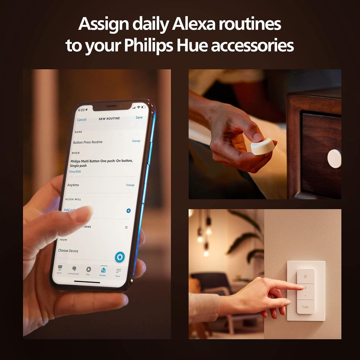 Philips Hue Smart Plug, White - 2 Pack - Turns Any Light Into a Smart Light - Control with Hue App - Compatible with Alexa, Google Assistant, and