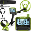 Metal Detector for Adults, Rechargeable Battery for 20H Typical Use, 5 Professional Mode with Higher Accuracy 10” Waterproof Coil for Gold Detecting