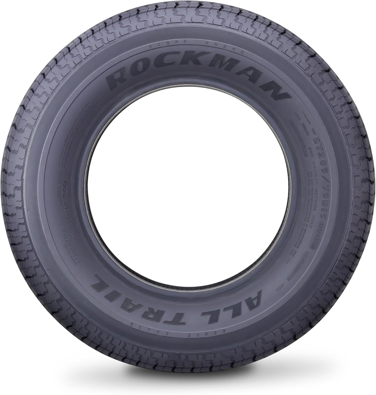 Heavy Duty Trailer Tire ST205/75R15 10-Ply Load Range E 110M, Set2