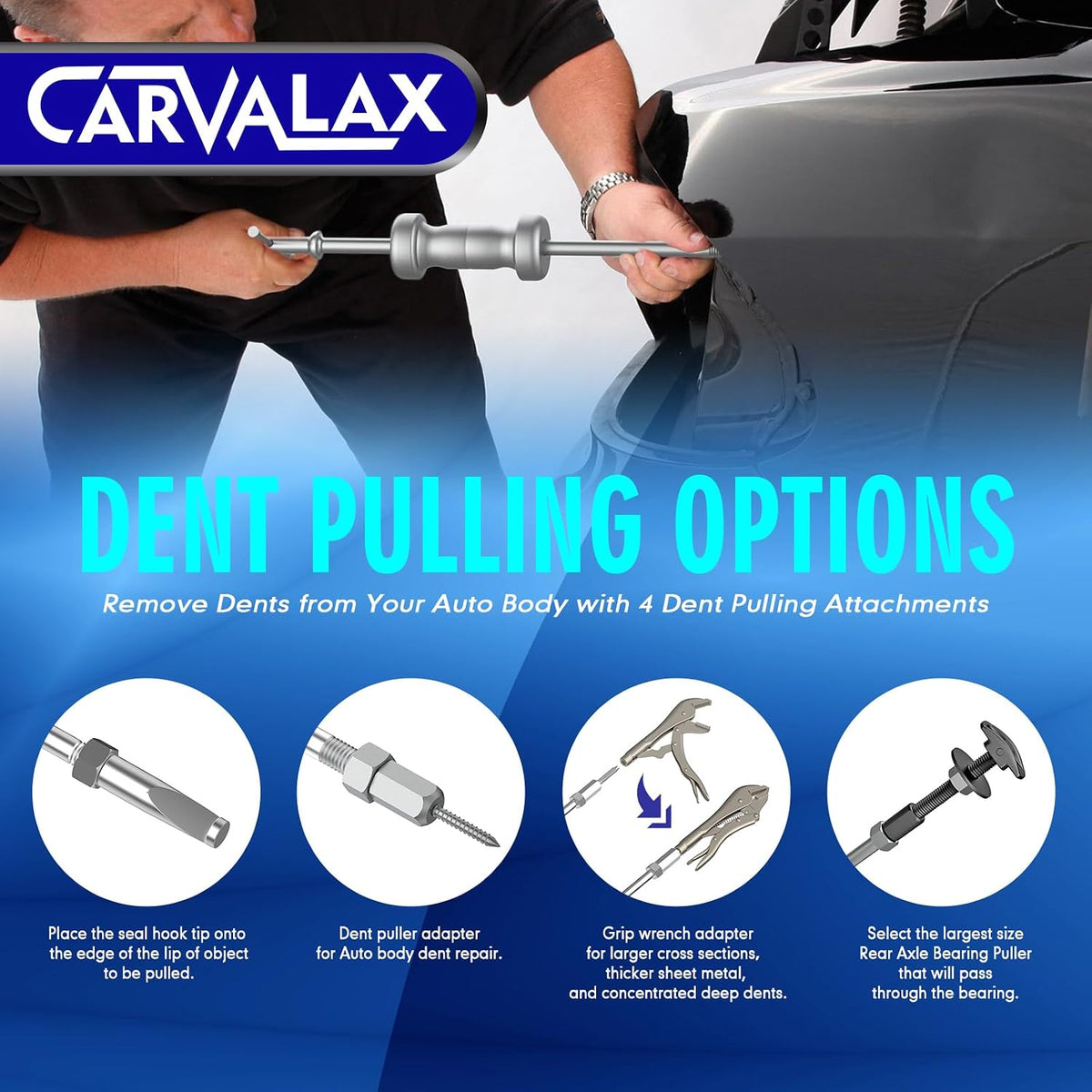 12-Way Slide Hammer Puller Set