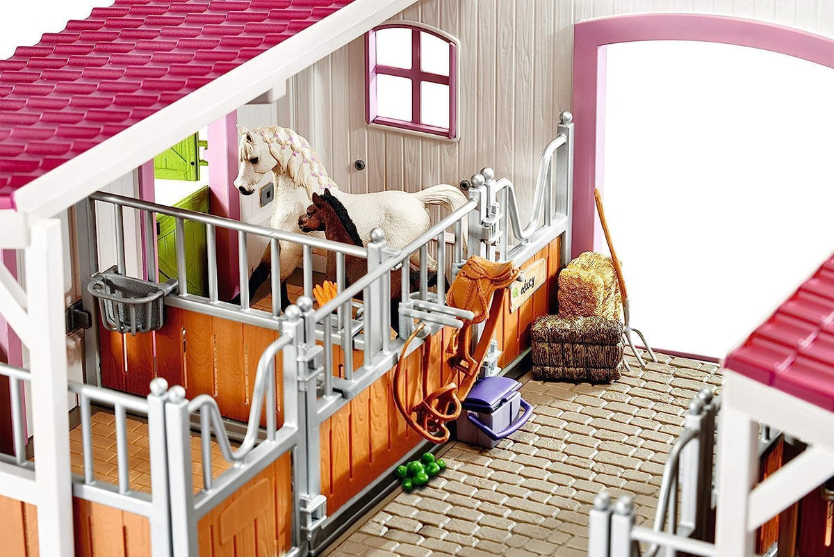 Schleich Horse Club - 97Pc Riding Center With Rider And Horses | 42344