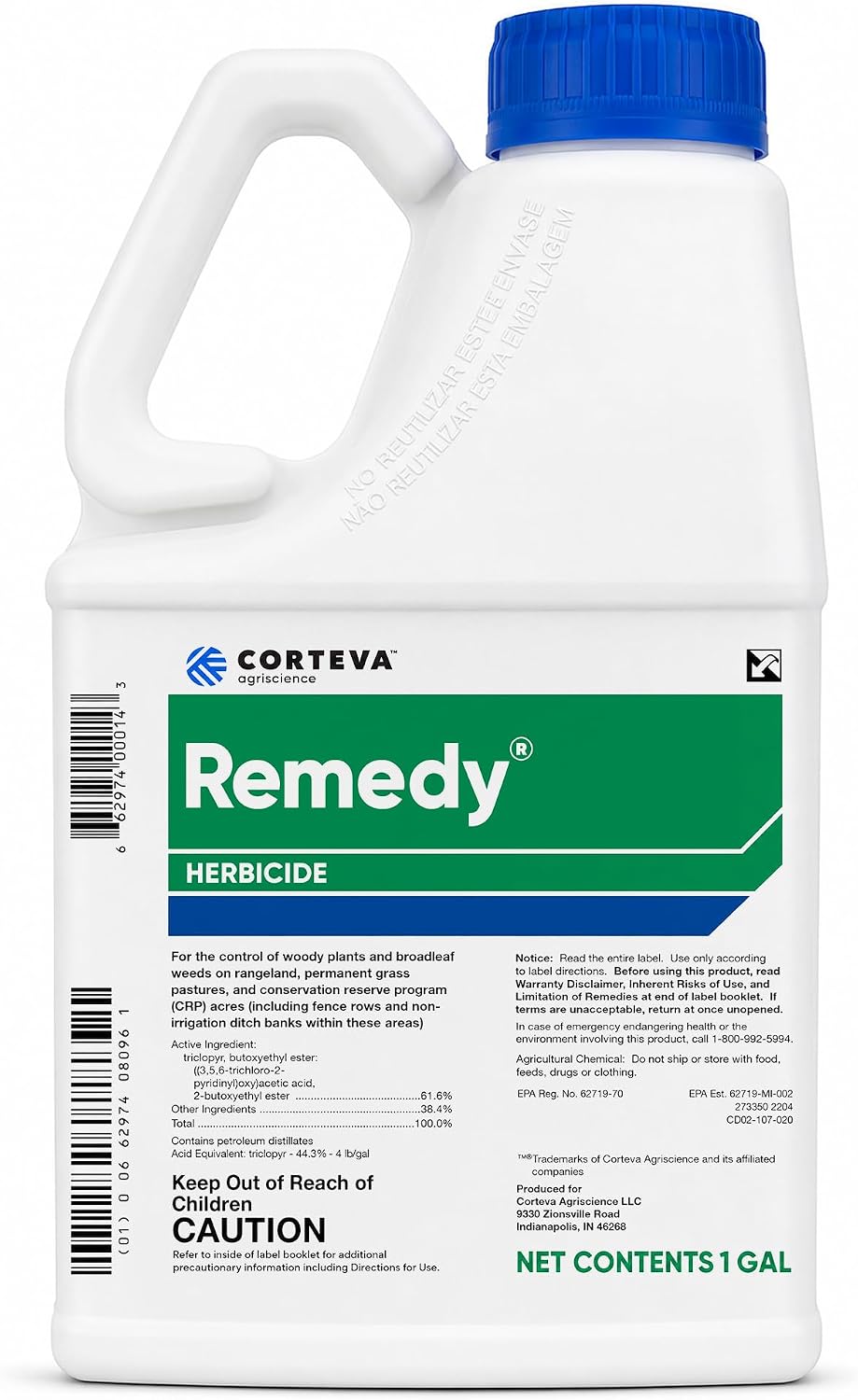 Corteva Remedy Herbicide Concentrate, Triclopyr, Gallon