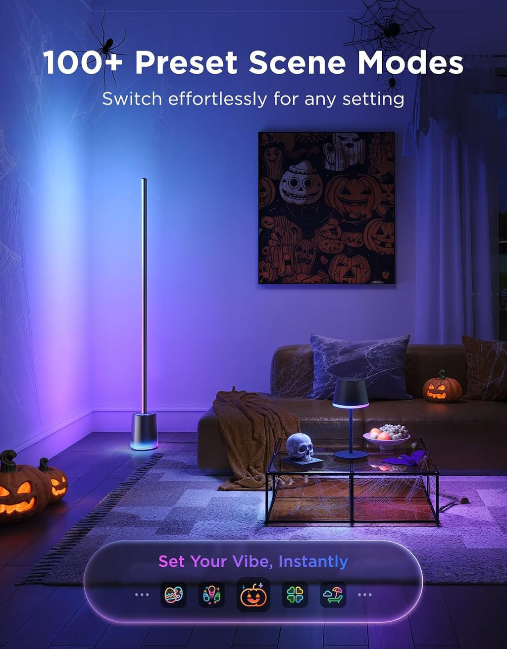 Govee Floor Lamp 3 with Luminblend+ Technology, 1000K-10000K Standing Lamp