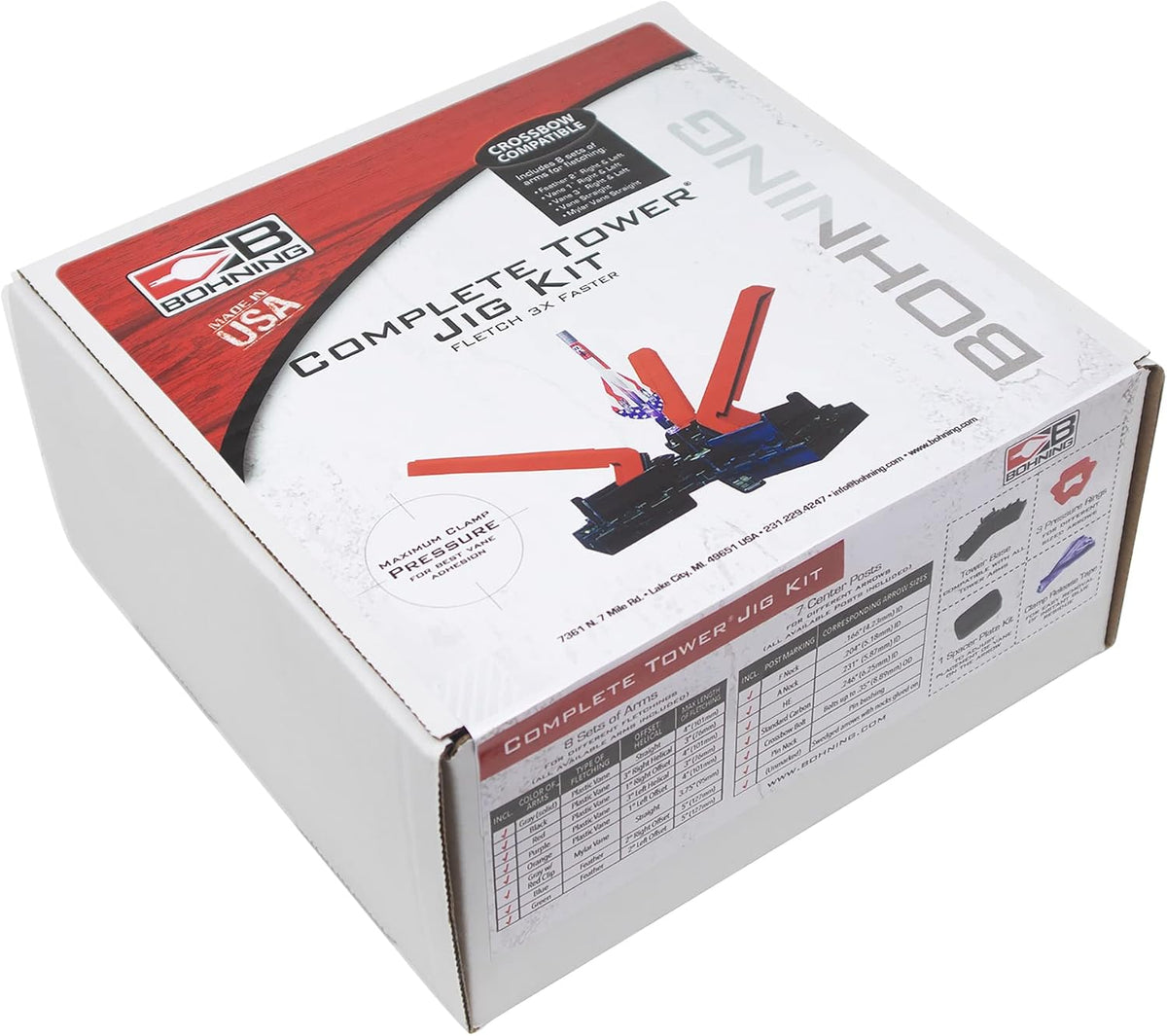 Bohning Complete Tower Jig Kit, Black