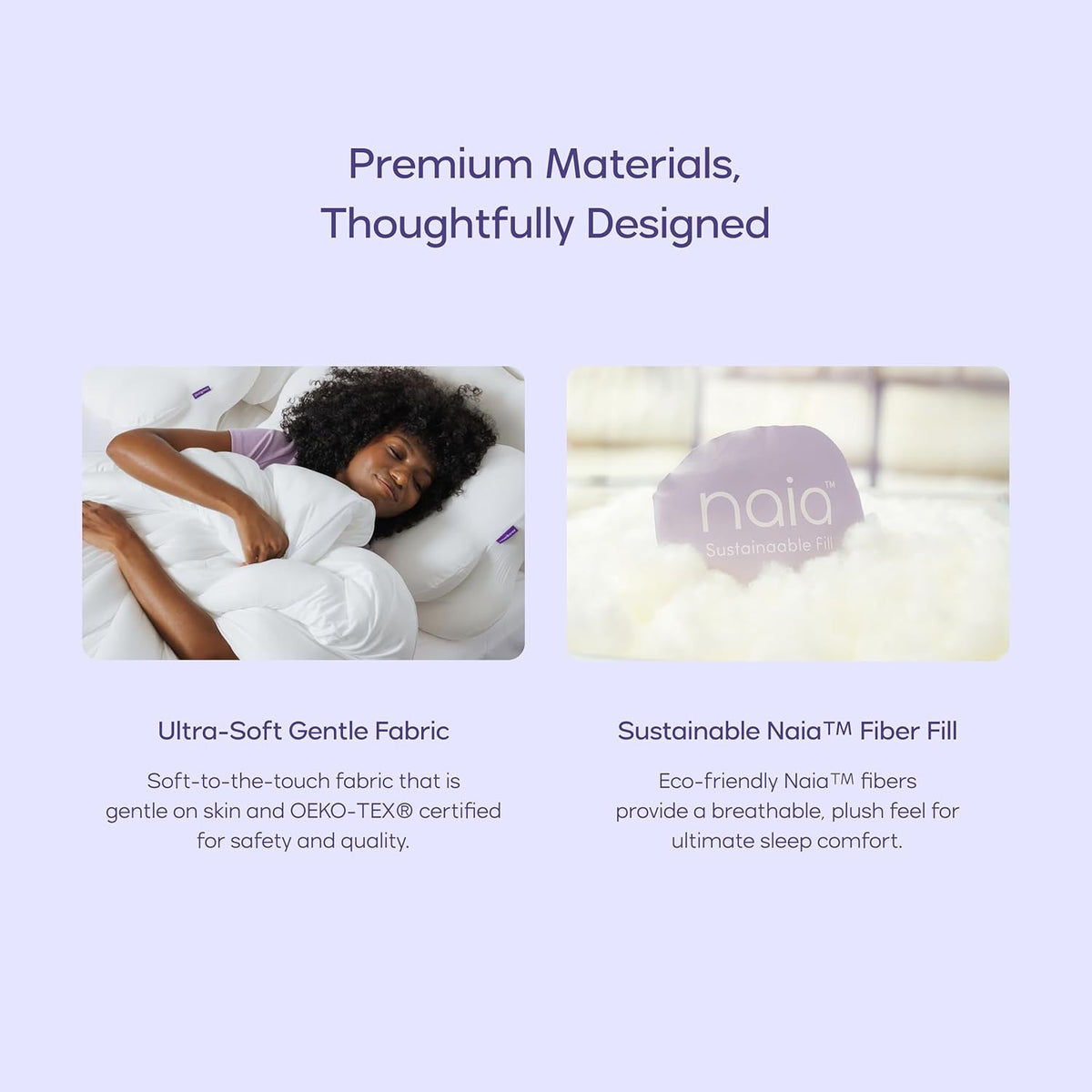 Mellow Marshmellow Comforter King/Cal King, Oeko-TEX Class I Fabric