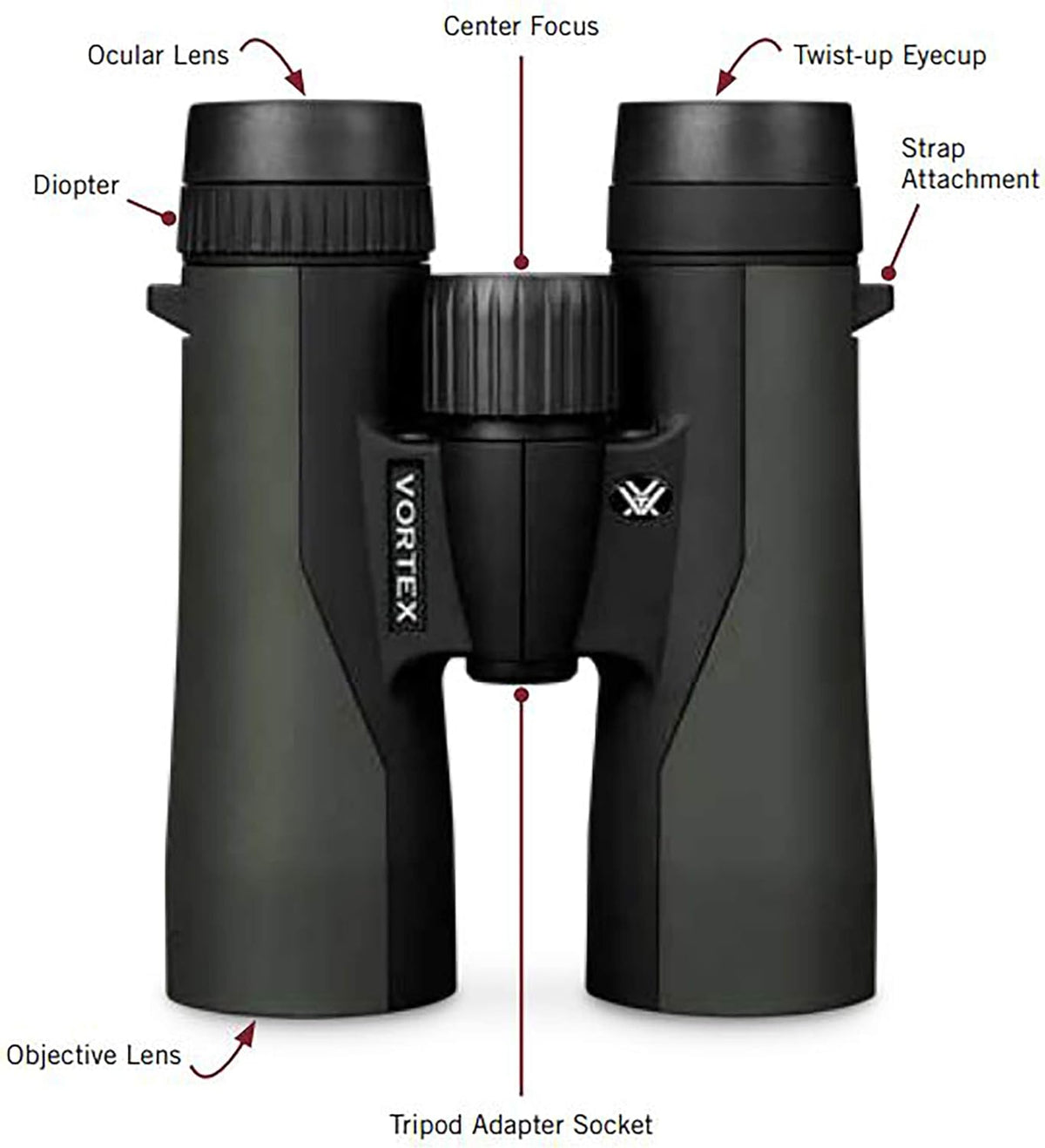 Vortex Crossfire HD 10x42 Binoculars