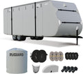 RVGUARD RV Cover, Travel Trailer Cover, for 27'-30' RV, Grey