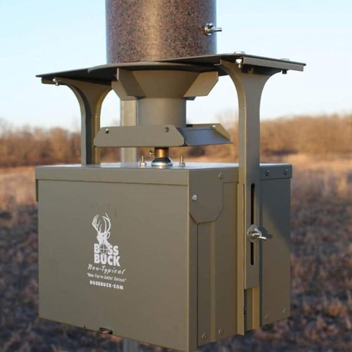 Boss Buck Feeder Conversion Kit with 12V Motor, Timer, Feeder Not Included