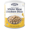 Augason Farms Cooked Freeze Dried White Meat Chicken Dices Can