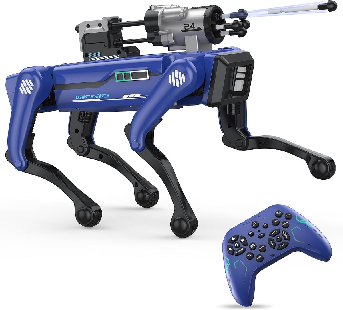 Robot Dog - Interactive STEM Toys with Voice & Remote Control, 30+ Lifelike Actions, Programmable Play, 25m Range, Durable & Safe - Best Gift for
