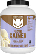 Muscle Milk Gainer Protein Powder, Vanilla Creme, 32g Protein, 5 Pound