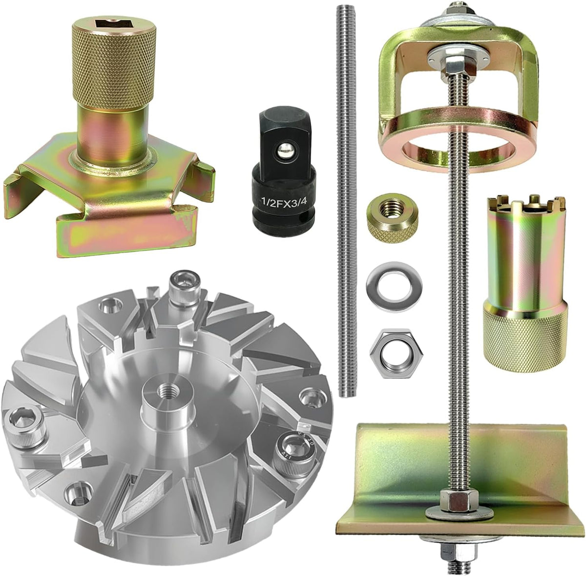 Complete Primary Clutch & Secondary Service Tools Kit for Polaris P-90
