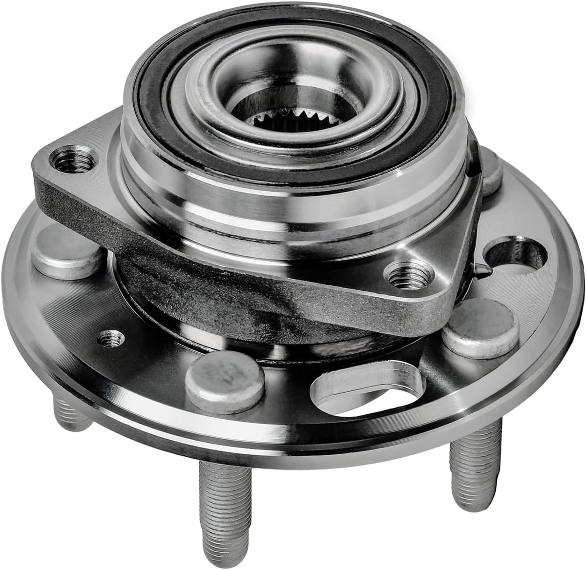 Detroit Axle - 2 Front Wheel Bearing Hubs Assembly for 13-15 Chevy Malibu