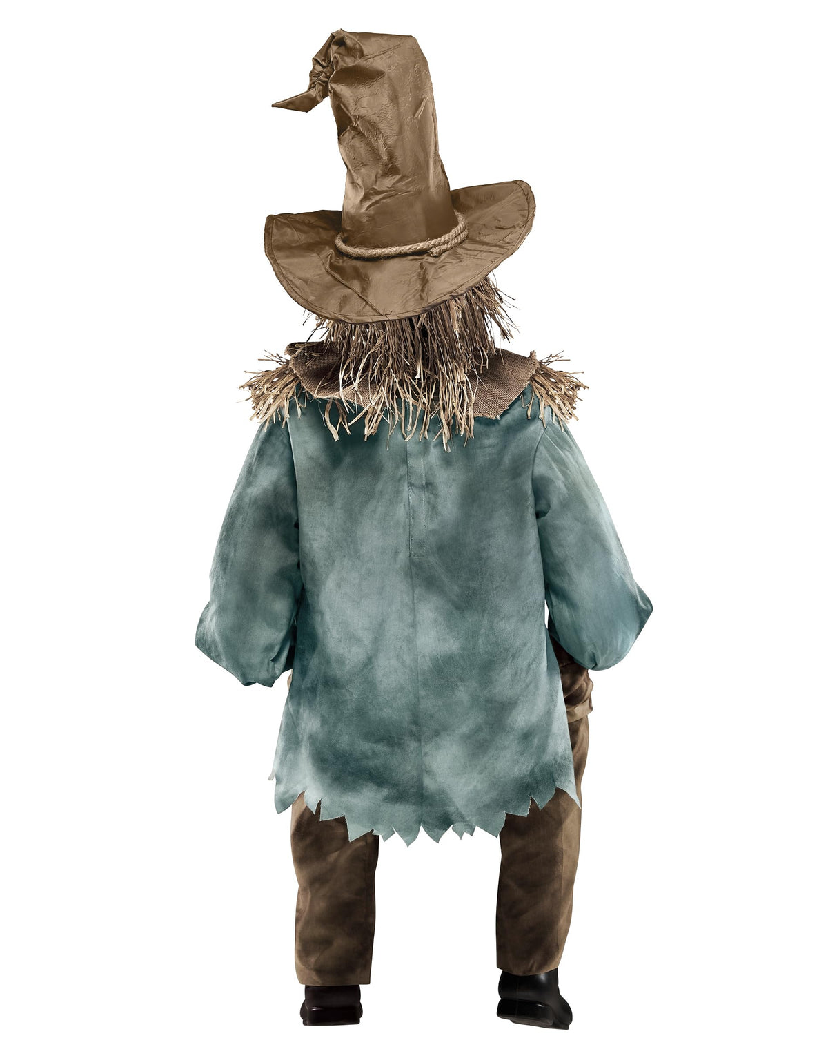 Spirit Halloween 4 Ft 6 In Scary Sitting Scarecrow Animatronic, Multicolor