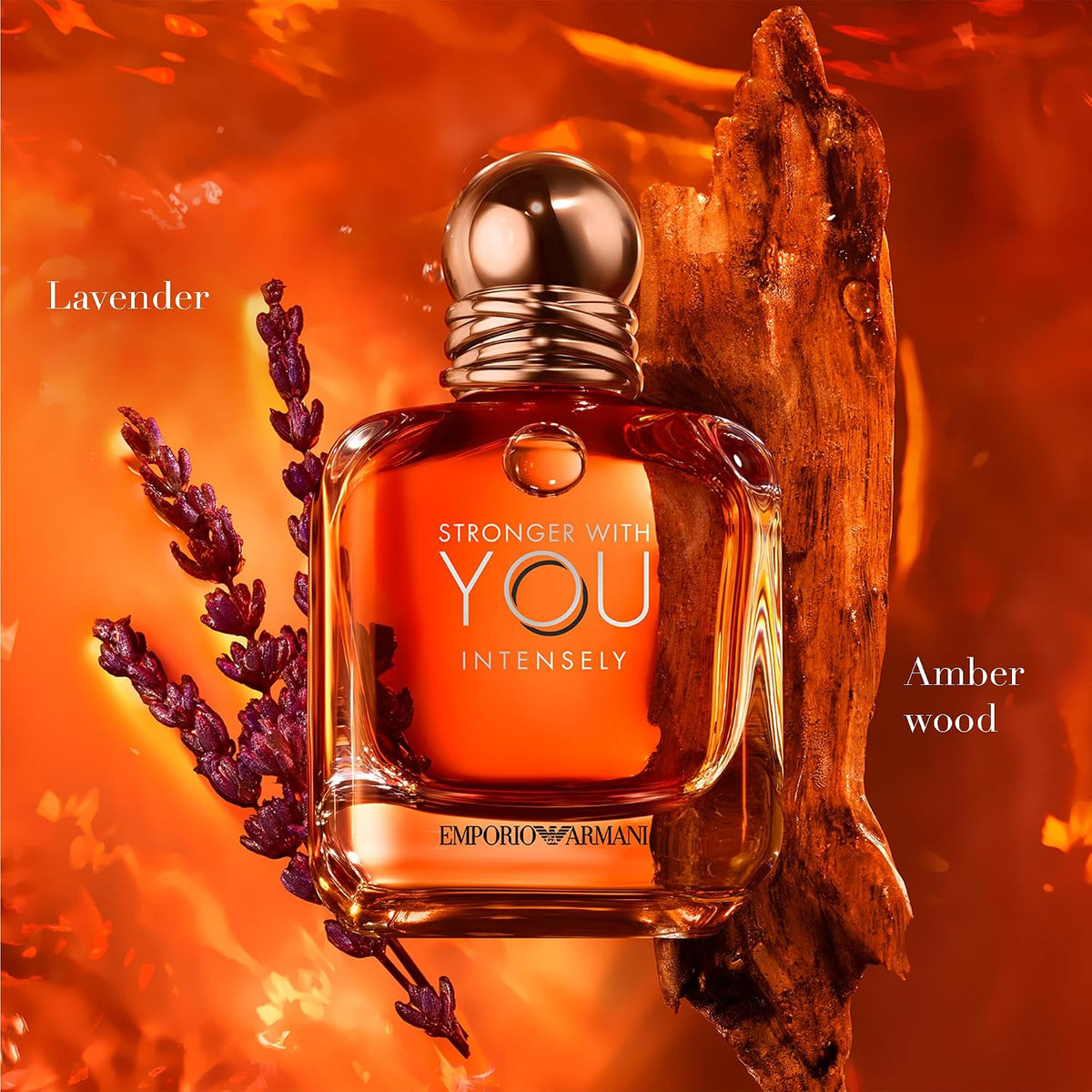 Armani Beauty Stronger With You Intensely - Warm & Spicy Cologne for Men