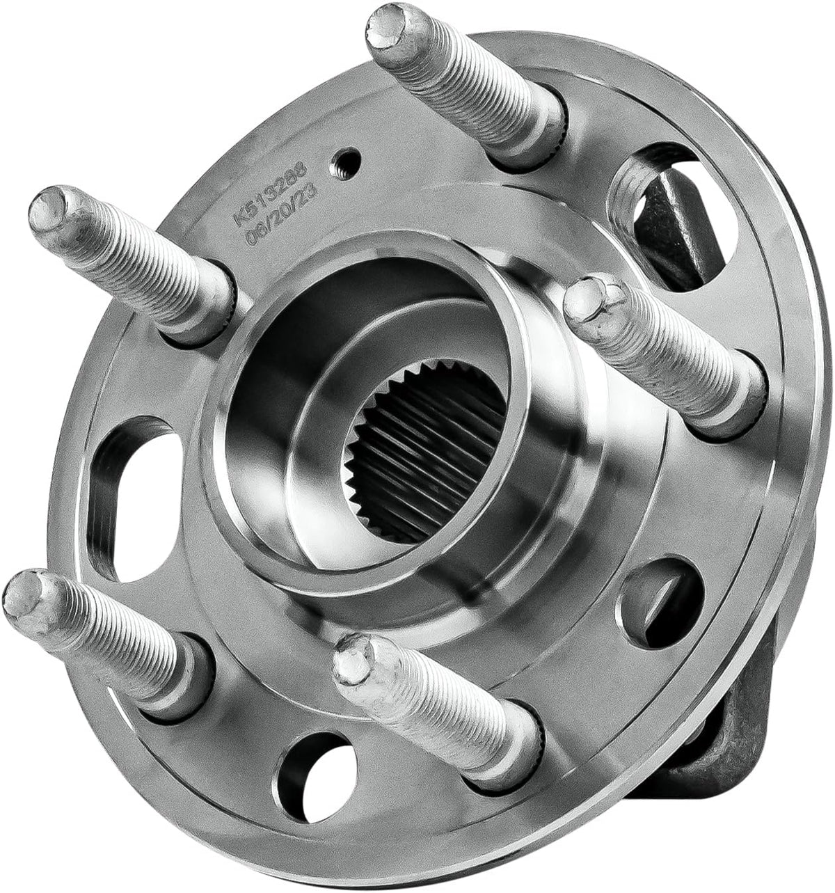 Detroit Axle - 2 Front Wheel Bearing Hubs Assembly for 13-15 Chevy Malibu