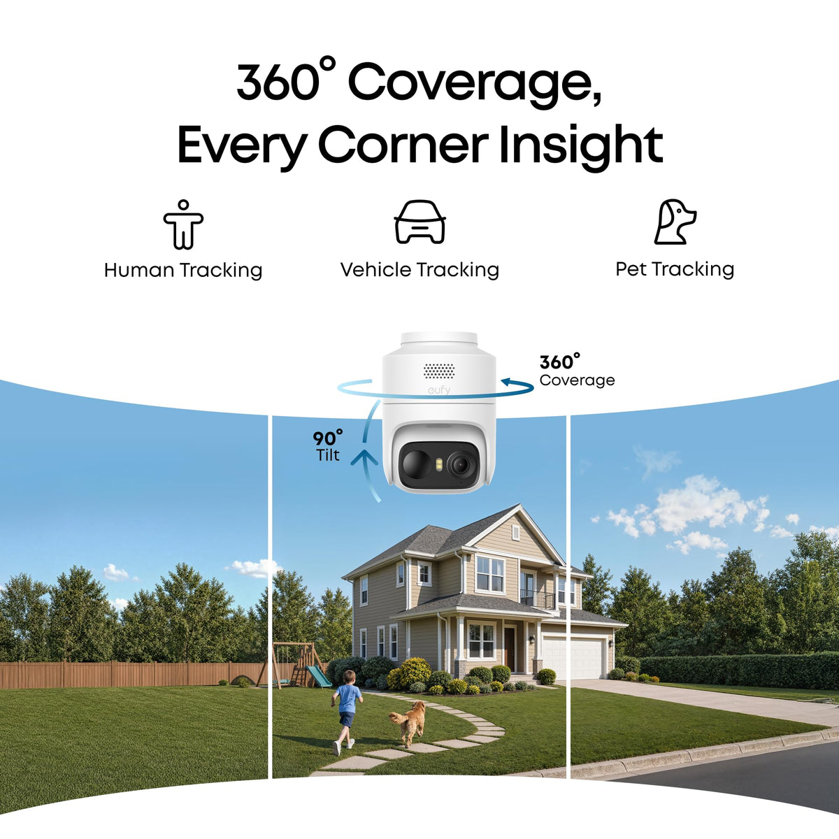 eufy Security eufyCam C37, Solar Cameras Wireless Outdoor,2K Resolution