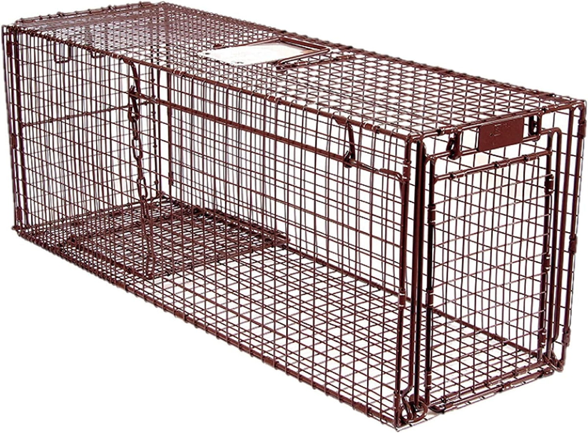 Tru Catch 30LTD Humane Live Animal Trap - Easy & Safe Catch & Release for Cats, Rabbits, & Other Small Animals - Durable Light Duty TNR - (30" L x