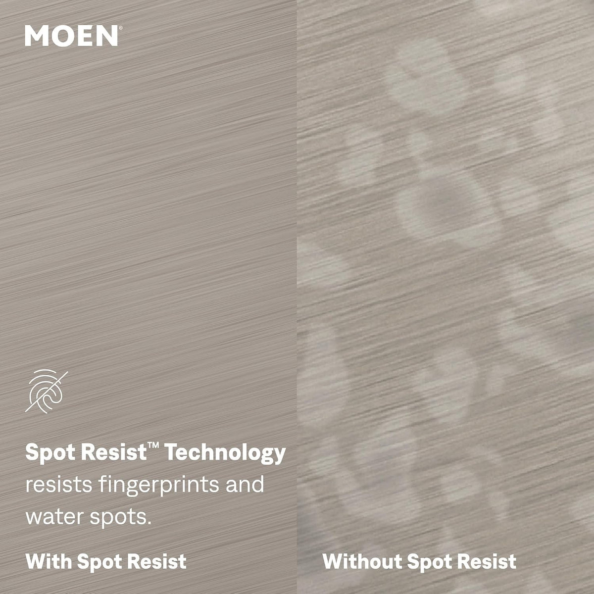 Moen Idora Centerset Bathroom Faucet, Spot Resist Nickel, 84115SRN