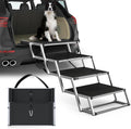 Extra Wide 20" Dog Stairs for Large Dogs, Dog Ramp for Car 4 Steps