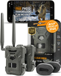 SPYPOINT Flex-M Twin, Cellular Trail Camera, Night Vision, Free Photo Plan