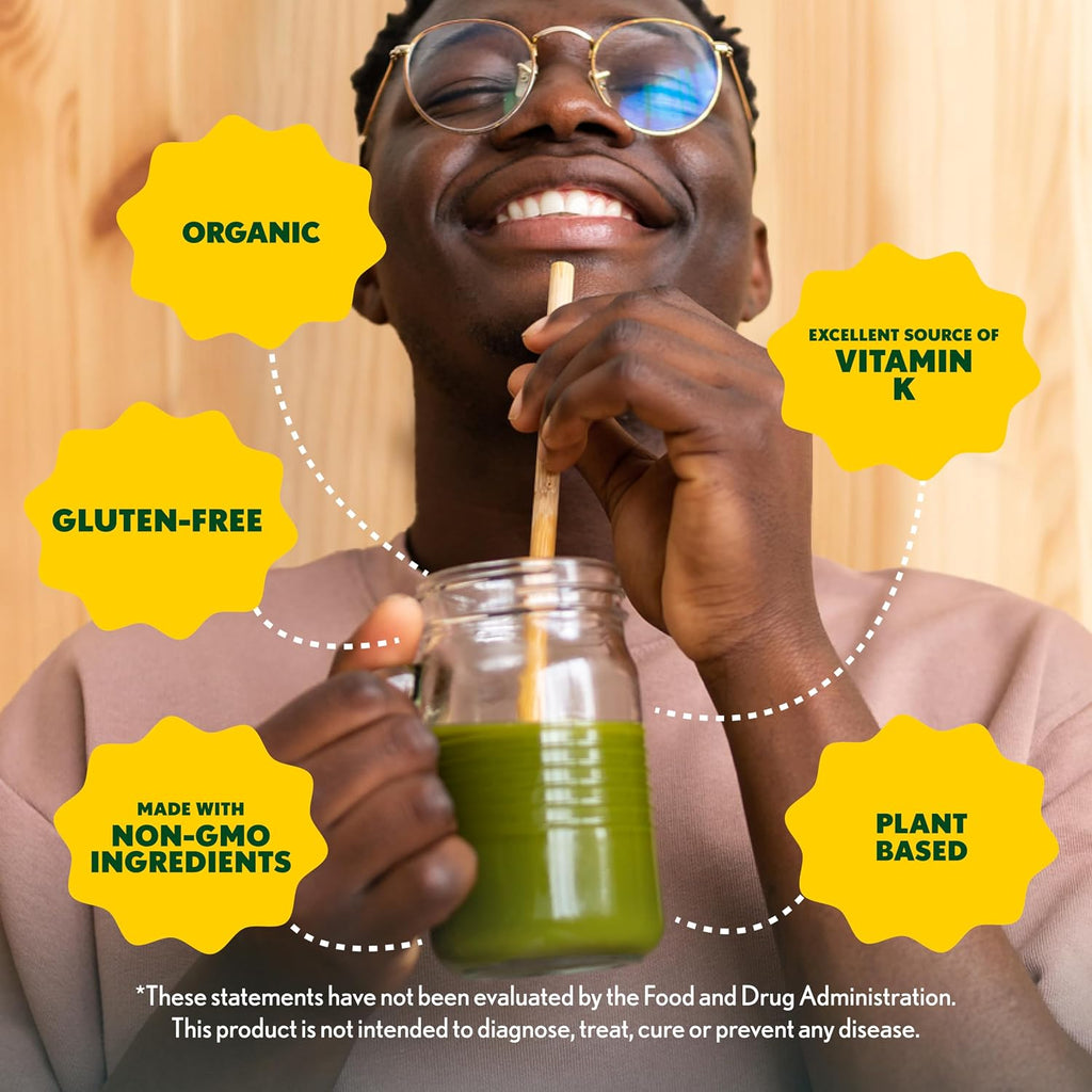 Amazing Grass Wheat Grass Powder, Whole-Leaf, 100 Servings