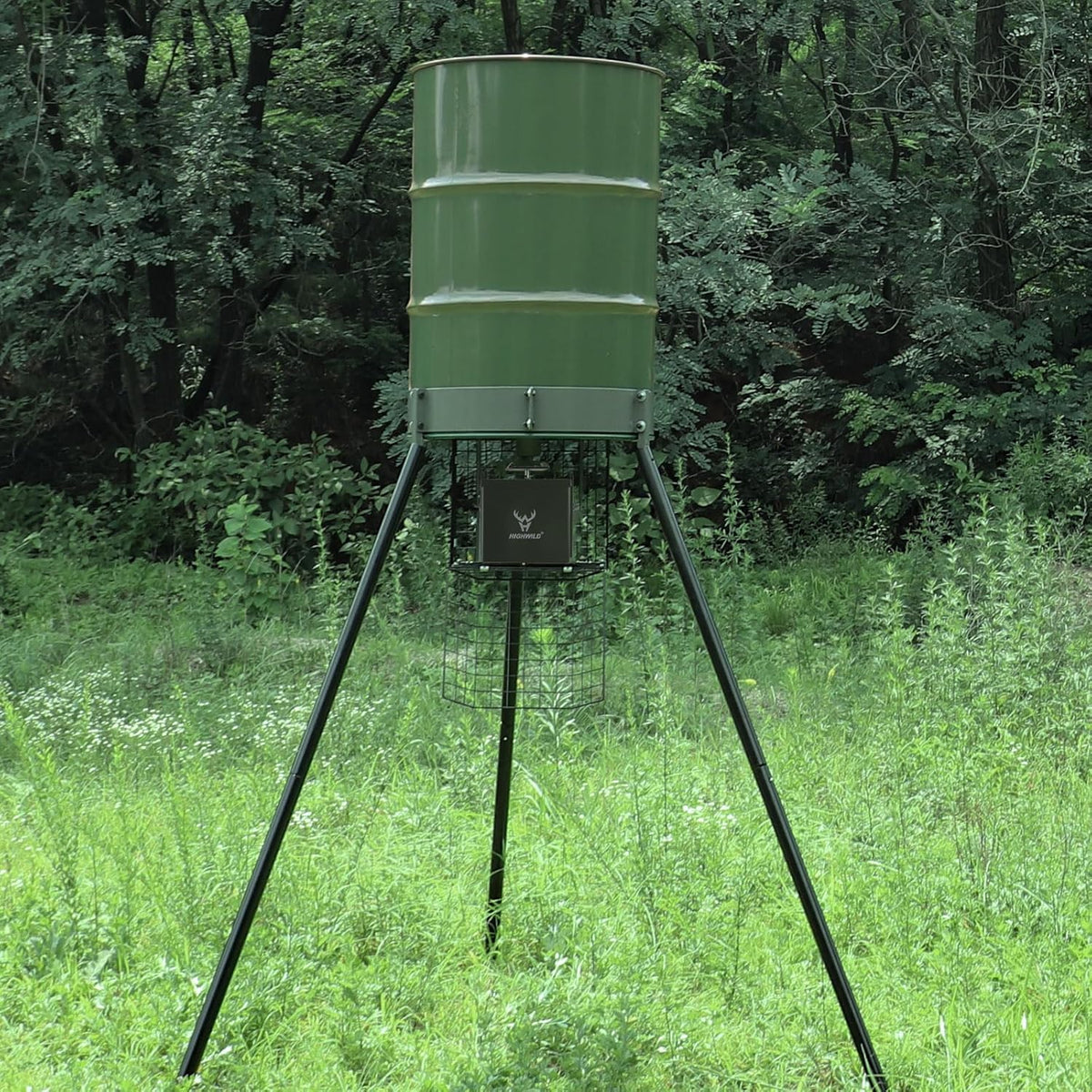 Highwild 12V Digital Deer Feeder Kit for Hunting, up to 8 Feed Times