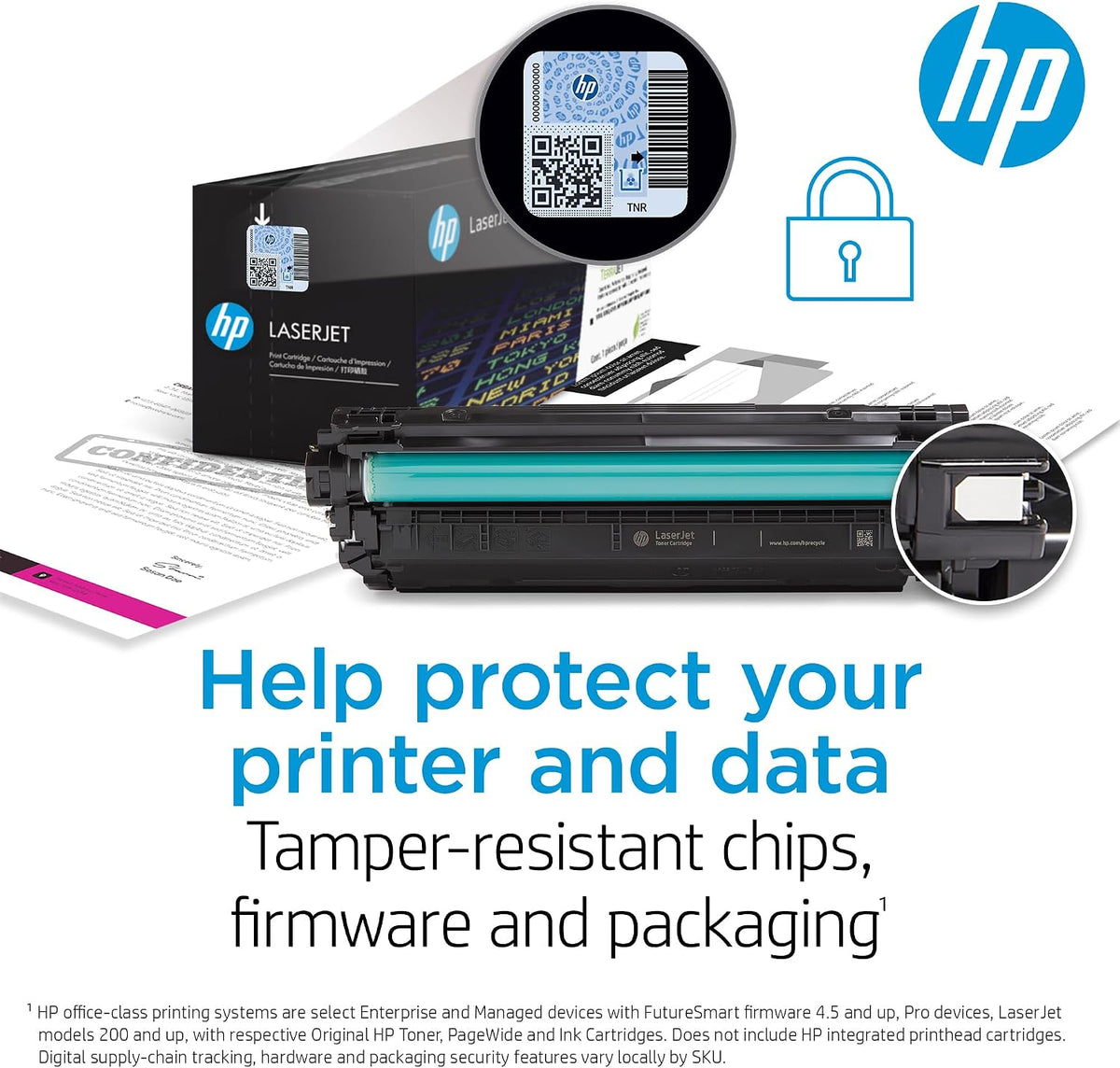 HP 210A Black Toner Cartridge | Works with Color LaserJet Pro 4201, MFP 4301 Series | W2100A