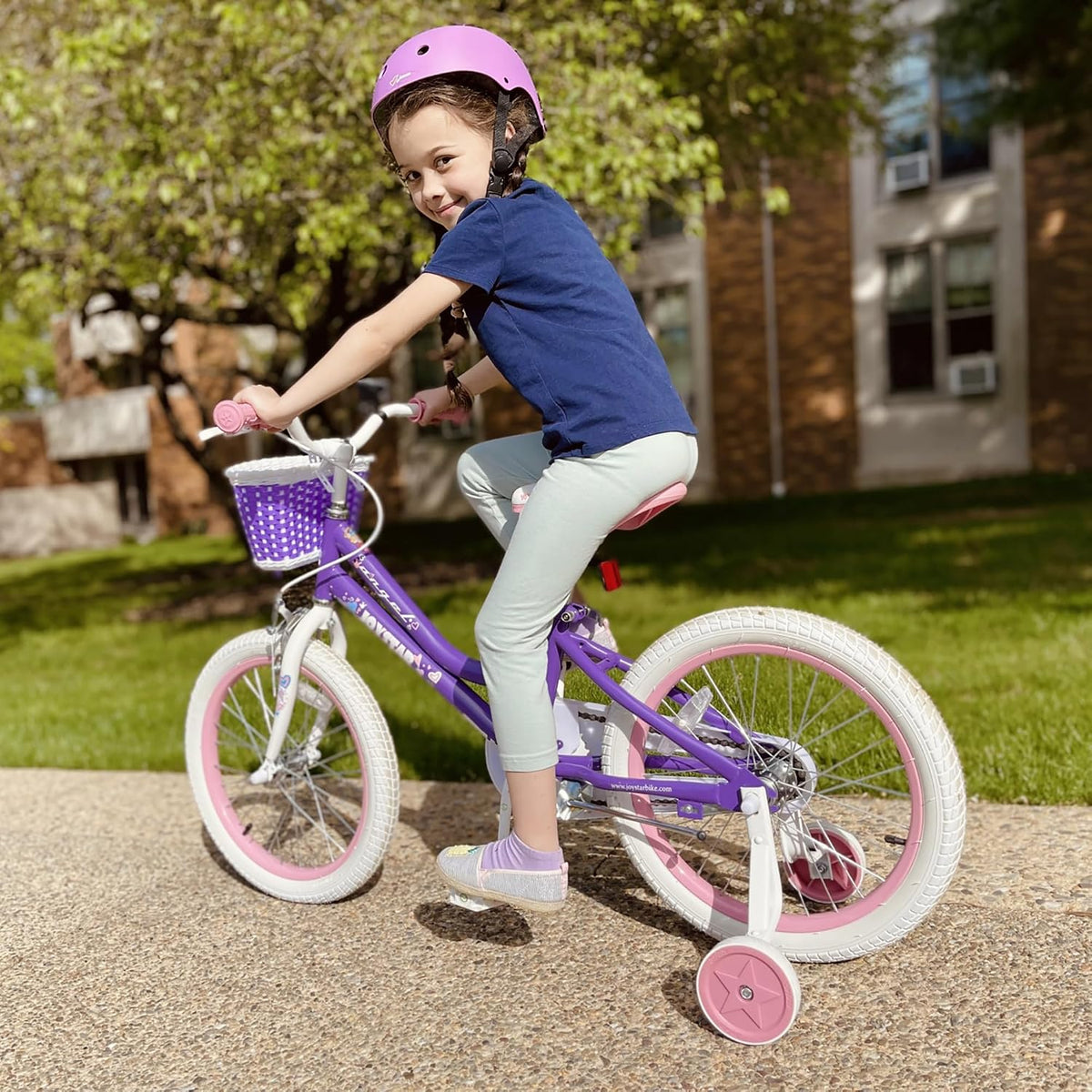 JOYSTAR Angel Girls Bike for Toddlers and Kids Ages 2-12 Years