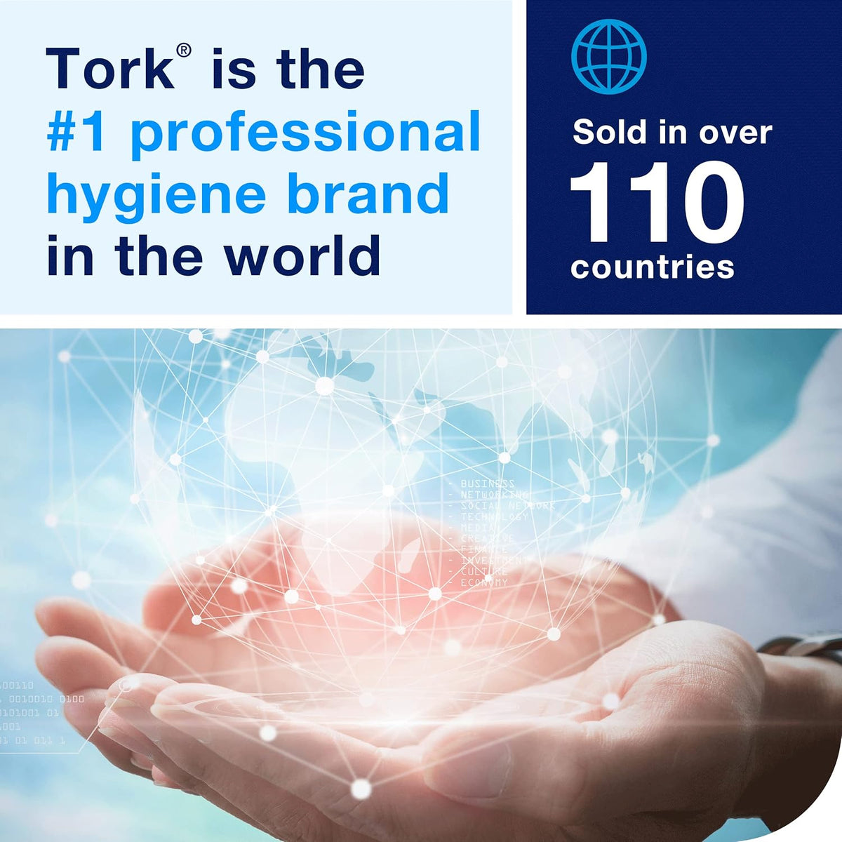 Tork Soft Xpress Multifold Paper Hand Towels, 16 Packs X 135 Towels, MB579
