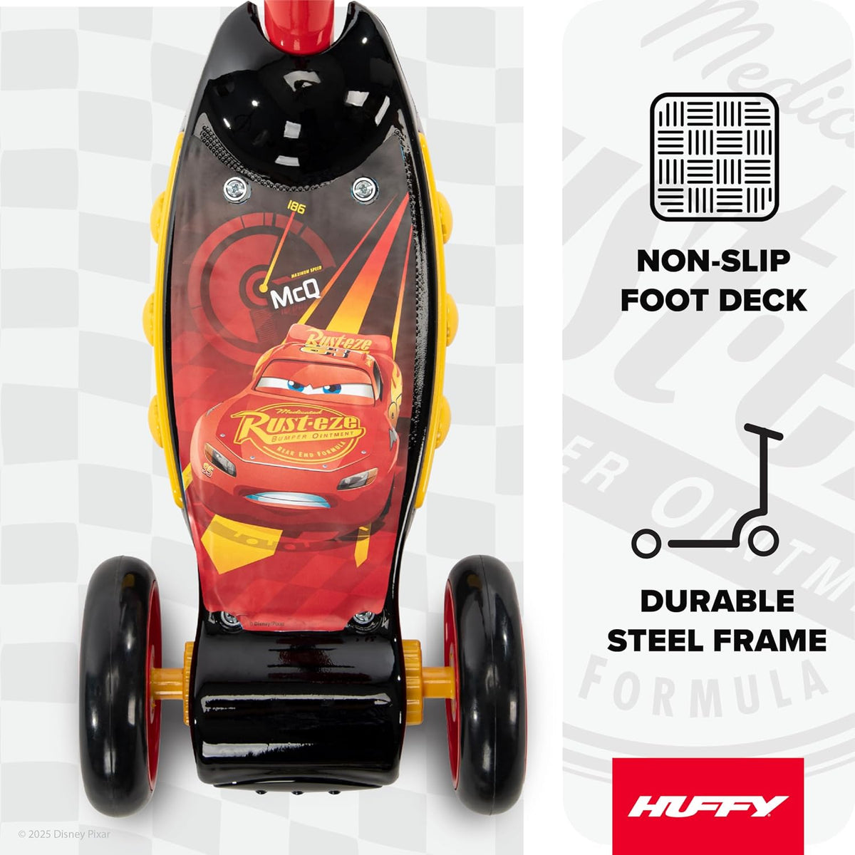 Huffy Toddler 3-Wheel Scooters, Multiple Colors/Character Graphics, Ages 3+
